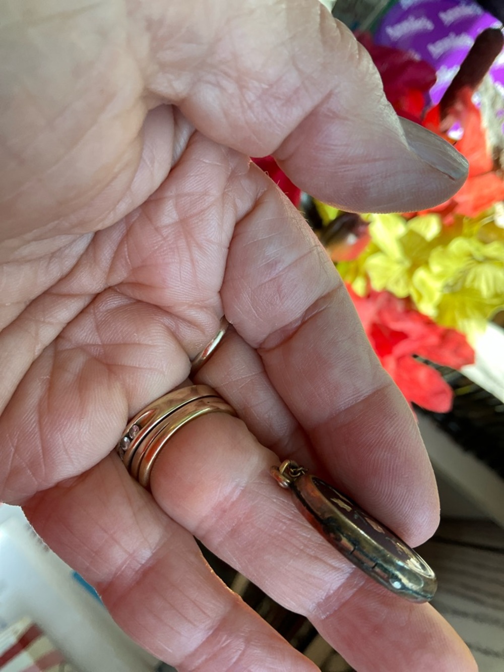 Antique locket necklace - Picture 5 of 9